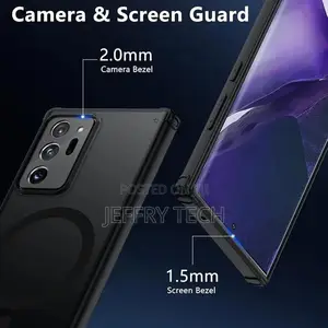 Samsung Galaxy Note 20 Ultra Case, Magnetic Translucent Matte
