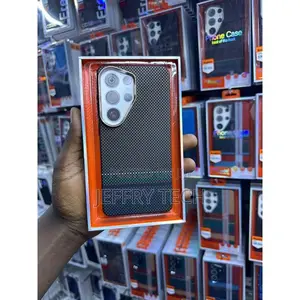 Carbon Samsung Galaxy S26 Ultra Fiber Case, Hard Pc Fiber Texture Cove