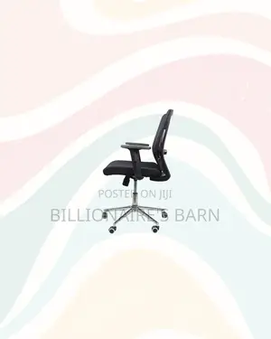 Practical Barn Origin Chair Mid Back Chrome for Long Sitting Hours
