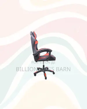 Practical Red Racing Gaming Chair Ergonomic Support Long Sitting Hours