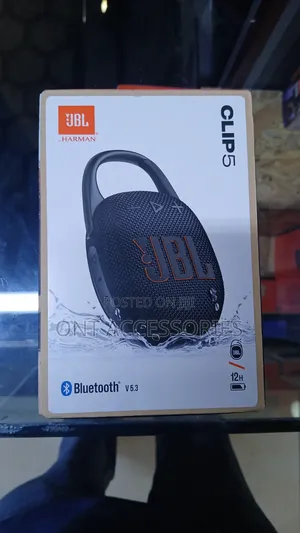 E: JBL Clip 5 Ultra-Portable Bluetooth Speaker