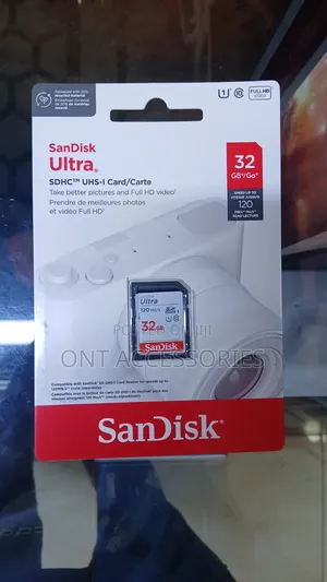 Sandisk Ultra 32gb Sdhc Card