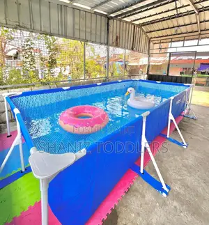 Kids Family Outdoor Swimming Pool – Portable Intex Frame Pool