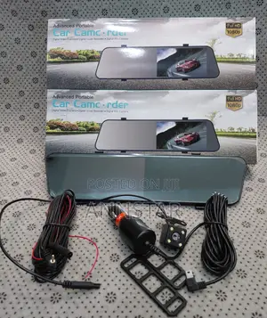 Full Hd 1080p Touch Screen Rearview Mirror Dash Cam