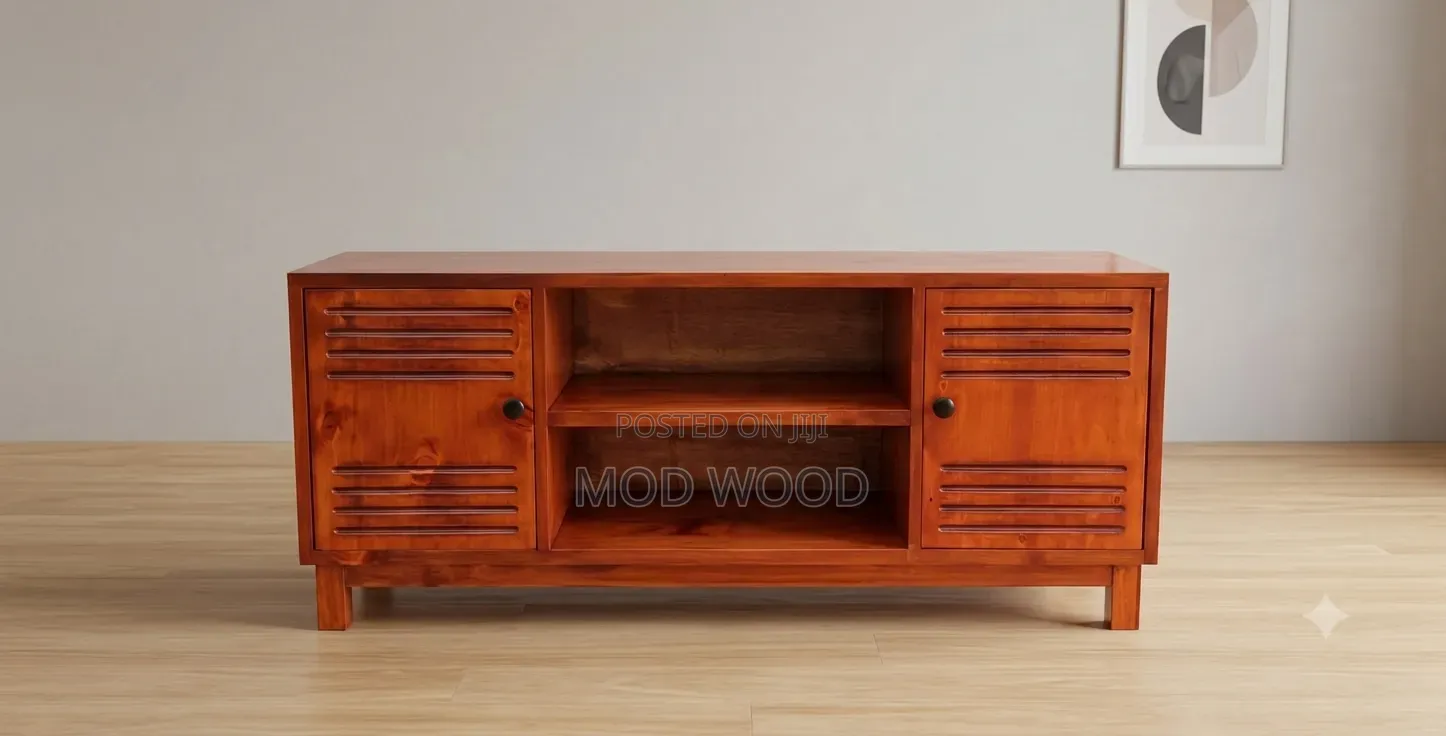 Modern Solid Wood Tv Stand Cabinet