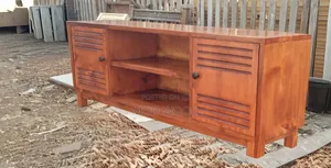 Modern Solid Wood Tv Stand Cabinet
