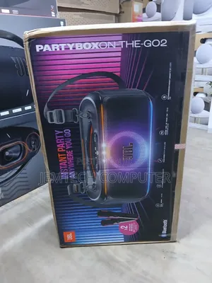 JBL Partybox on-the-Go 2 Portable Party Speaker