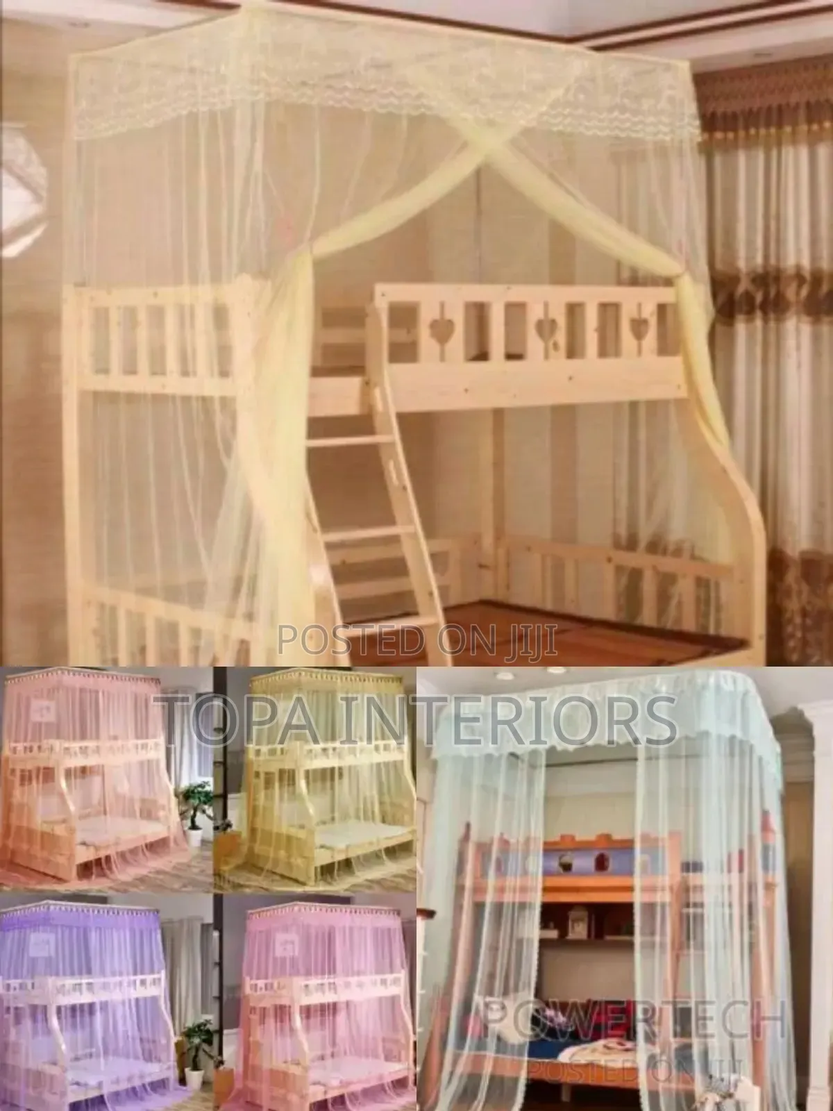 Kids Bedding Double Decker Bed Mosquito Net Sets