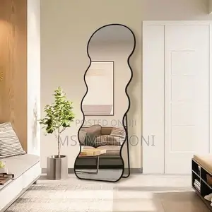 40*150 Unbreakable Curvy Floor Standing Mirror