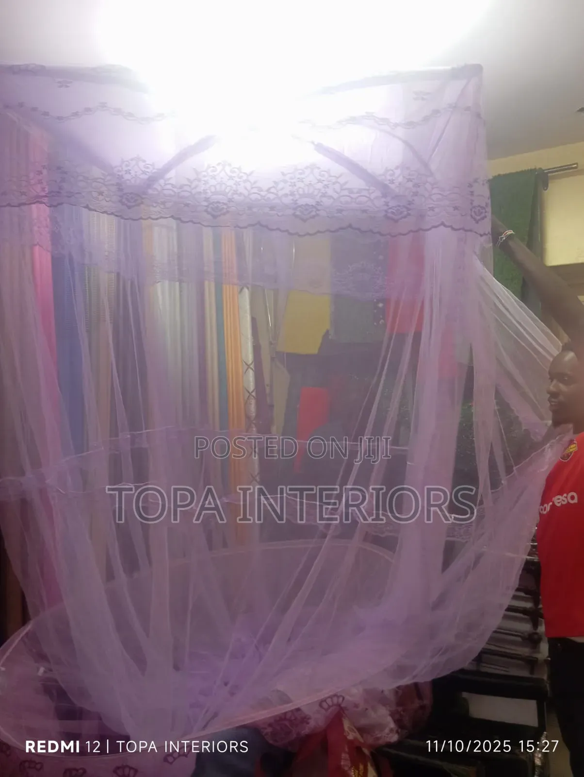 Round Ring Mesh Netting Dome Bed Mosquito Net