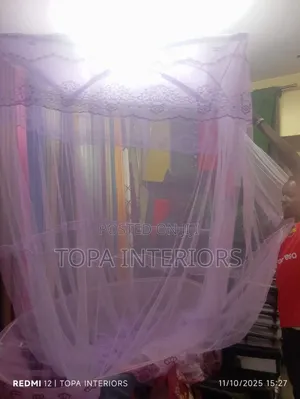 Round Ring Mesh Netting Dome Bed Mosquito Net
