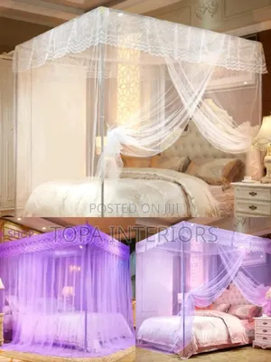 Easy to Assemble 4 Stands Mosquito Nets