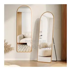 Arched Floor Standing Dressing Mirror (40*150 Unbreakable )