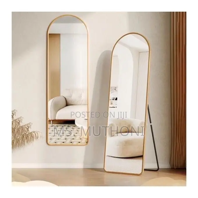 Arched Floor Standing Dressing Mirror (40*150 Unbreakable )