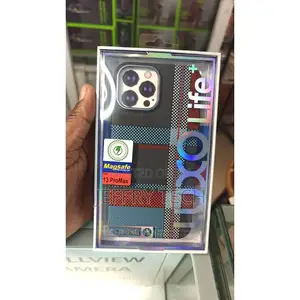 iPhone 13 Pro Max Free Air Carbon Fibre Case With Multicolor Tribal P