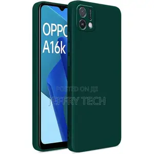 Oppo A16k Silicone Soft Back Cover