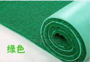Green Outdoor Rugs PVC Spaghetti Antislip Rubber Mats