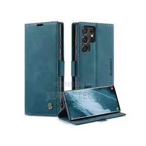 Leather Wallet Flip Case for Tecno Camon 50 Pro – Magnetic Closure, C