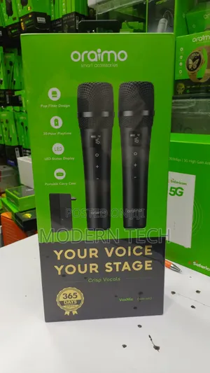 Oraimo Voxmic 2.4ghz Wireless Microphone With Noise Reduction