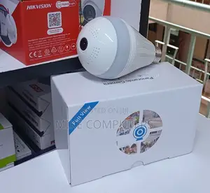 Bulb Wifi Camera – Fixed 360° Smart CCTV