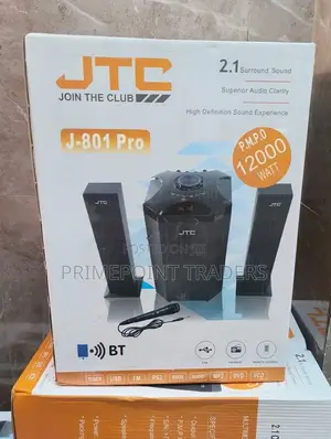 JTC Mtungi Bluetooth Home Theatre Speaker System – 12,000w Audio Perfo