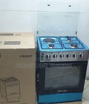 Decho 60×60 3+1 Standing Cooker With Electric Oven Efficient Stylisl