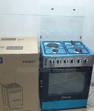 Decho 60×60 3 Gas + 1 Electric Plate Cooker With Electric Oven