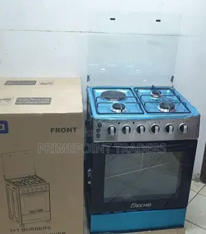 Decho 60×60 Freestanding Cooker – 3+1 Burners With Electric Oven