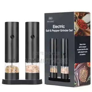 * Electric Salt Pepper Grinder Set,