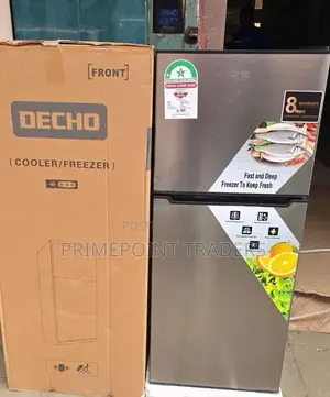 Enjoy Freshness Every Day With the Decho 128l Double Door Fridge