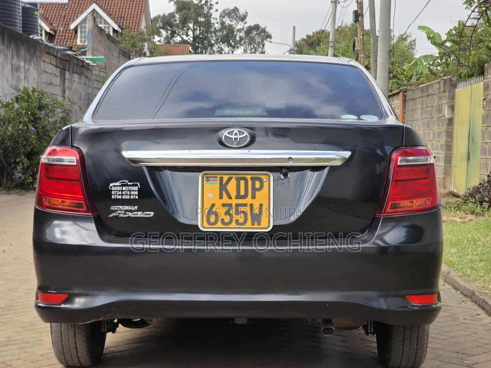 Toyota Axio 2017 Black