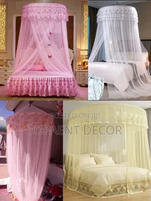 Rounded Firm Bed Mosquito Nets