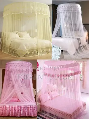 Rounded Firm Bed Mosquito Nets
