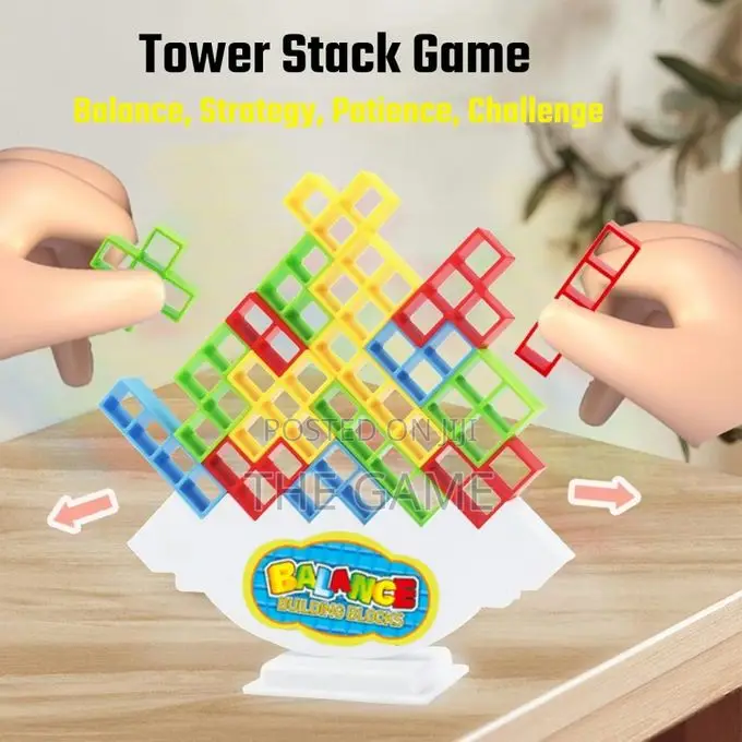 Tetris Stacking Game