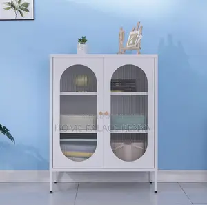 Storage Cabinet: Partitioned Sideboard Storage Cabinet