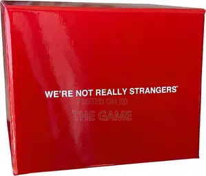 We Are Not Really Strangers Conversation Game