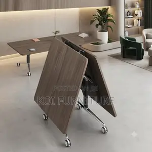 Boardroom Table; 2.4 Meters Long Foldable Institute Boardroom Table