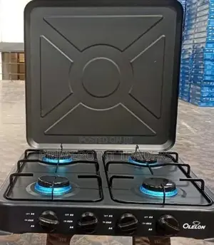 Olelon 4 Burner Table Top Gas Stove – Durable Space-Saving