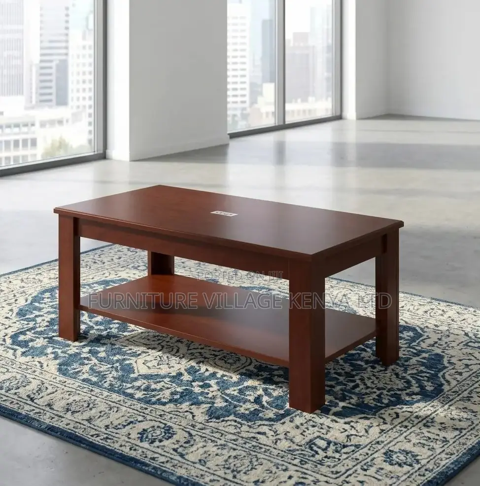 Rectangular Modern Brown Coffee Table