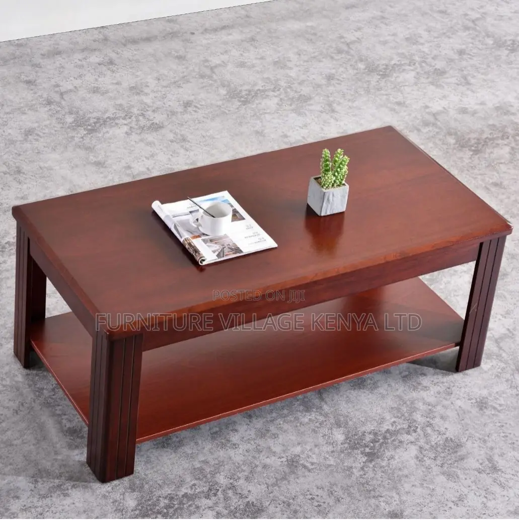 Rectangular Modern Brown Coffee Table