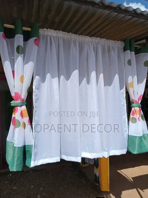 Blended Kitchen Curtain Sheers Complete Set