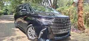 New Toyota Alphard 2025 Black