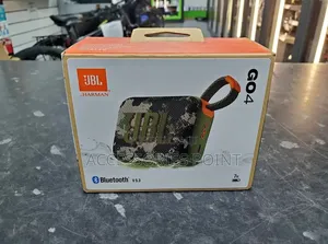 JBL Go 4 Original Waterproof Bluetooth Speaker, Big Bass, 7hr Play