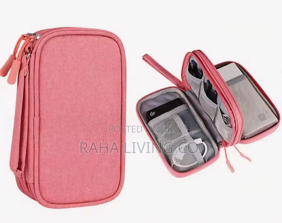 Large Capacity Cable Electronics Organizer Bag | 3 Colours
