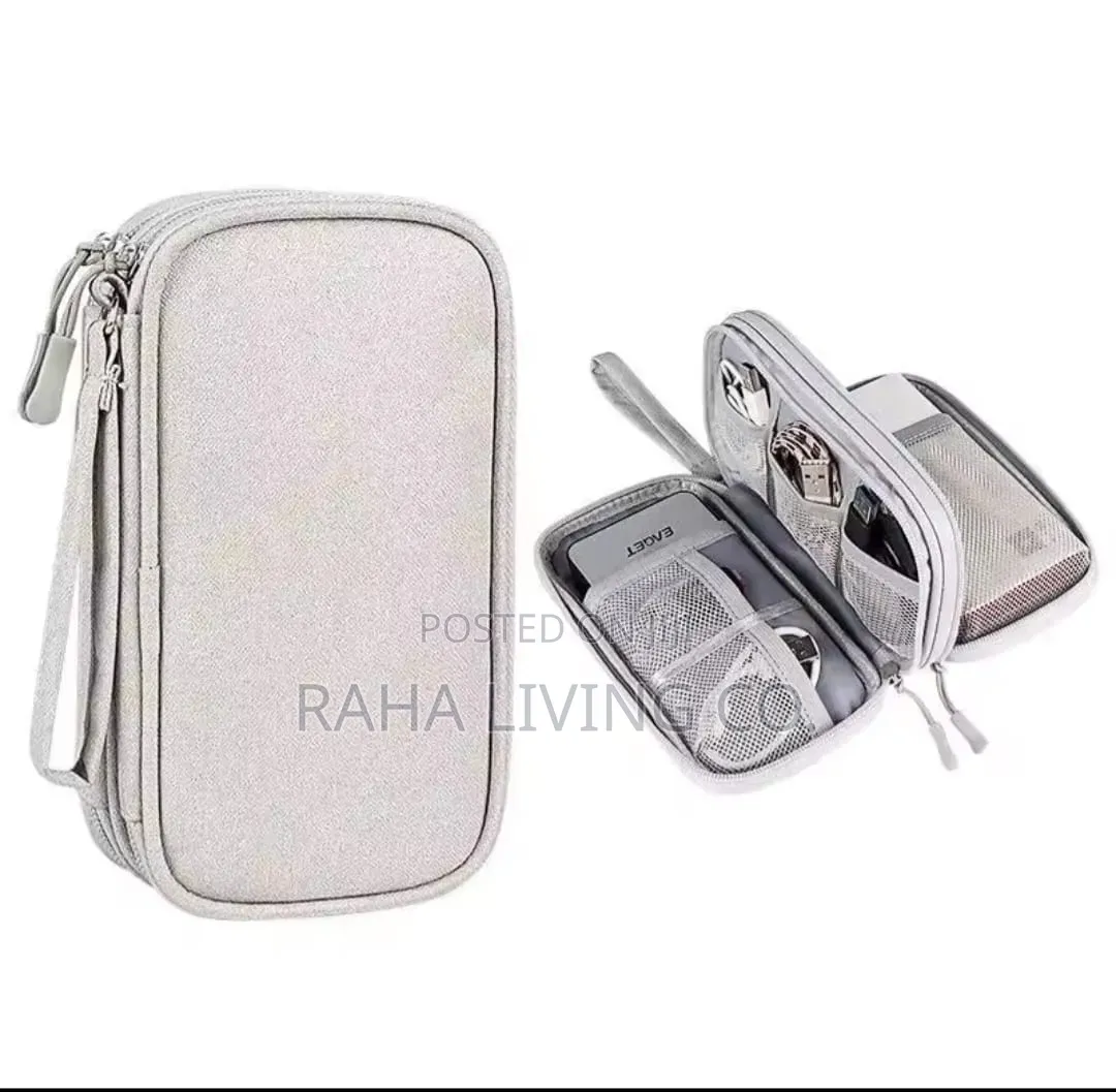 Large Capacity Cable Electronics Organizer Bag | 3 Colours