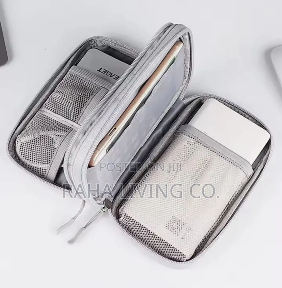 Large Capacity Cable Electronics Organizer Bag | 3 Colours