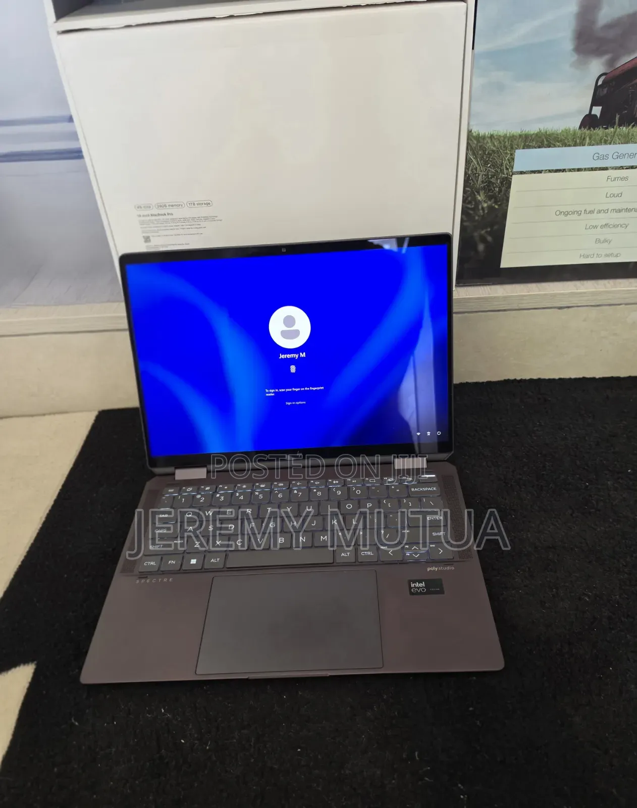 Laptop HP Spectre 14 16GB Intel Core i7 SSD 1T