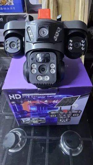4g 3lens Solar CCTV Camera at Sh6499.