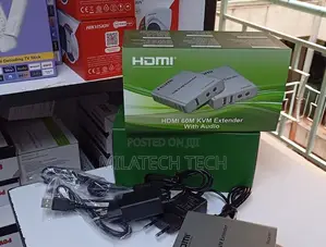 1080p Hdmi Kvm Extender 60m With Usb Remote Keyboard Mouse