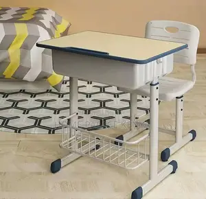 School Set: Adjustable School Set With Metal Book Box